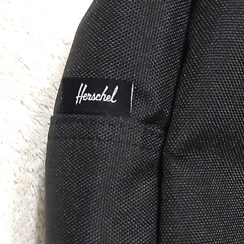Herschel Supply Company Black Backpack with Gold Zippers - Picture 4 of 9